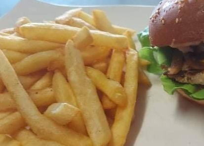 Blue Burger + Frites