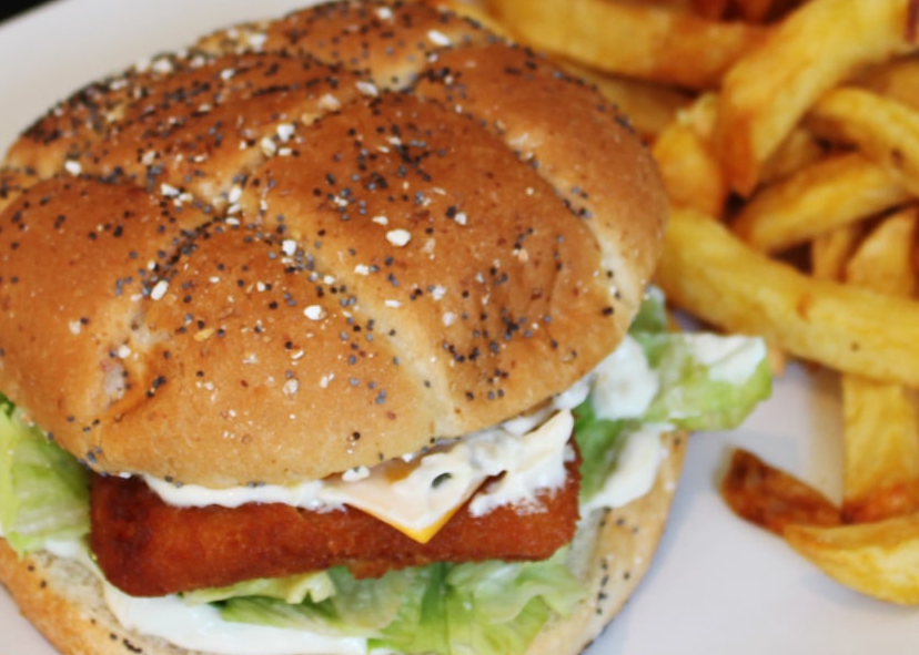 Fish Burger + Frites